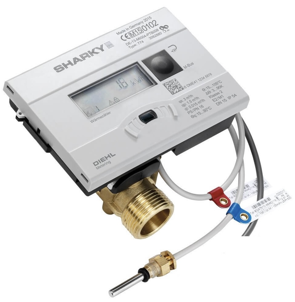 Фото Ультразвуковий лічильник тепла SHARKY 774 для закритих систем опалення